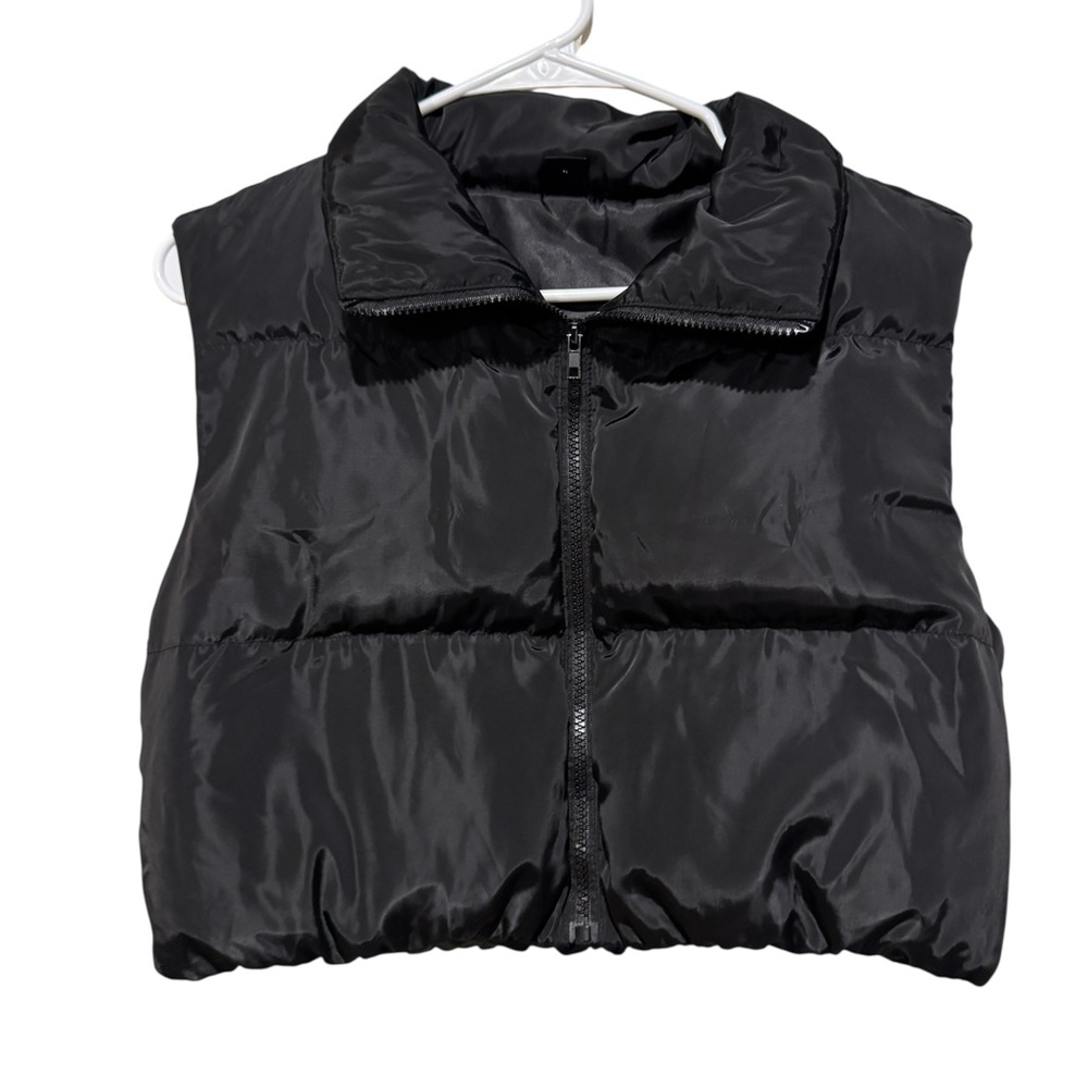 SHEIN Black Bomber Jacket